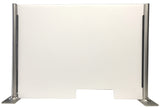 Removable COVID shield with plexi sheet