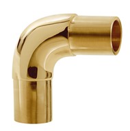 Flush Elbow Radius 90 degree- Brass