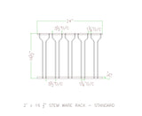16 1/2" Stemware specification