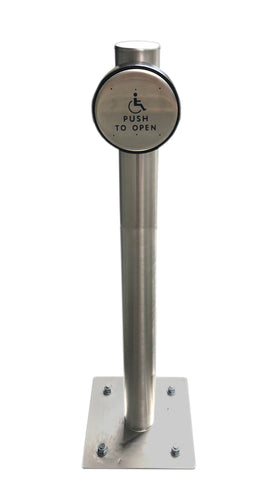 Stainless Steel_Accessibility Bollard or Post