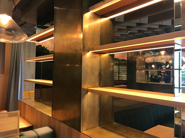 Brass Wall Cladding – Gallery Metalworks