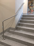 Round tube handrail