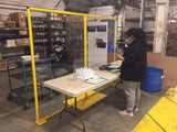 COVID Shield Protection in Warehouse