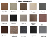 Powder Coat Finish Options
