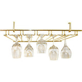 Brass Stemware rack