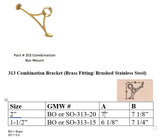 Part # 313 Combination Bar Mount