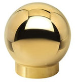 Ball End Cap Brass