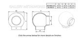 ball elbow fitting specification