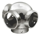 Ball Side Outlet Tee Stainless Steel