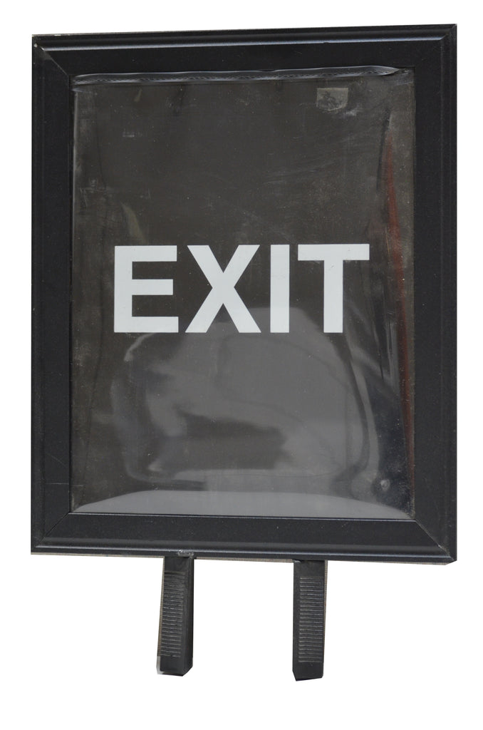 Stanchion Top Signage | Easy Queue | Sign Holders – Gallery Metalworks