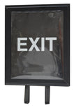Easy Queue - Signage - Sign- Exit