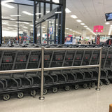 Indoor Cart Corral at Winners