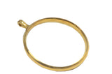 3" Brass Curtain Ring