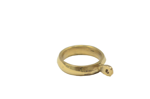 1" Brass Curtain Ring