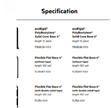 Vinyl cover base specification