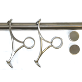 Stainless Steel Footrail Kit
