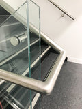 Stair Railing with Glass Panel