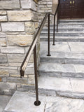 Powder coated handrails