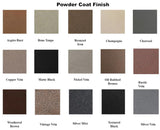Metal Powder Coat Options
