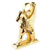 Pegasus Footrail Bracket Brass