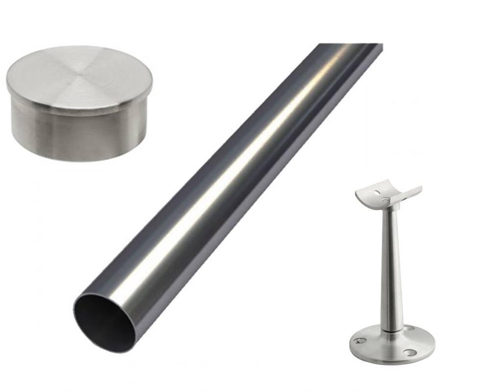 2FT | Foot Rail Kit | Gallery Metal Works | Bar Rails – Gallery Metalworks