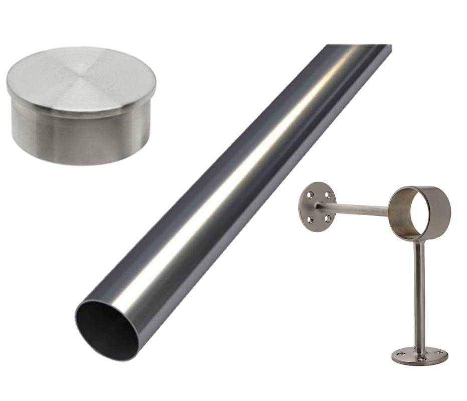 2FT | Foot Rail Kit | Gallery Metal Works | Bar Rails – Gallery Metalworks