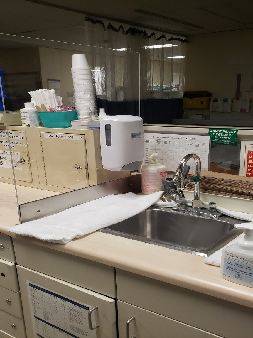 Splash Guard Laboratory at Scarlett Aspinall blog